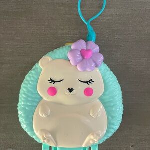 Mattel Polly Pocket Pet Hedgehog Cafe Compact Playset with figures